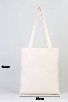 Probag %100 Pamuk Kanvas Bez Çanta - 35x40 Cm - 5